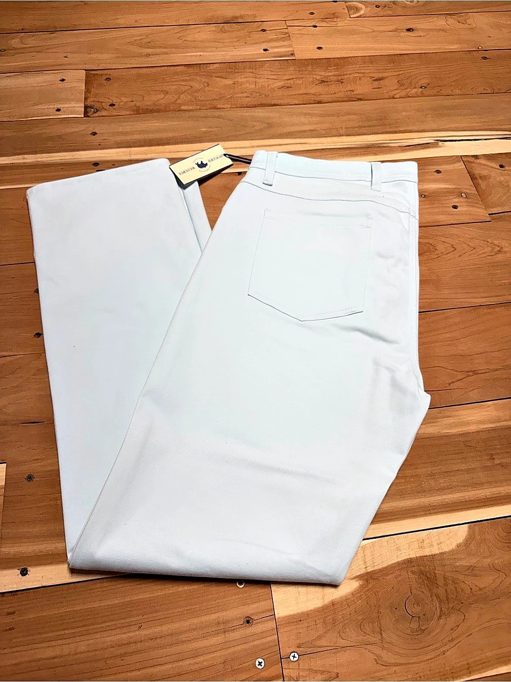 NWT Onward Reserve Classic Five Pocket Pants Sky Blue 36x32 - Picture 2 of 3